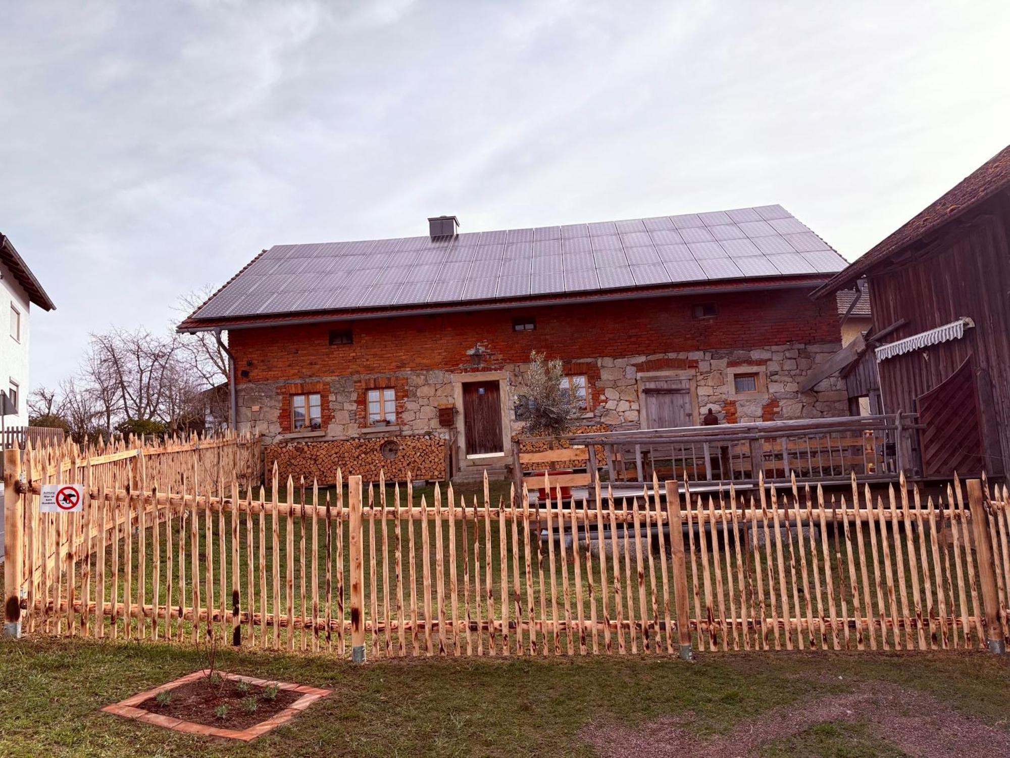 Zum Oidn Schmie Haus Villa Pemfling Exteriör bild