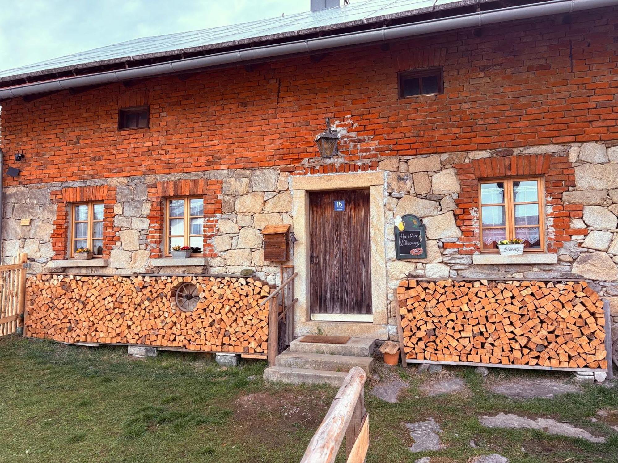 Zum Oidn Schmie Haus Villa Pemfling Exteriör bild